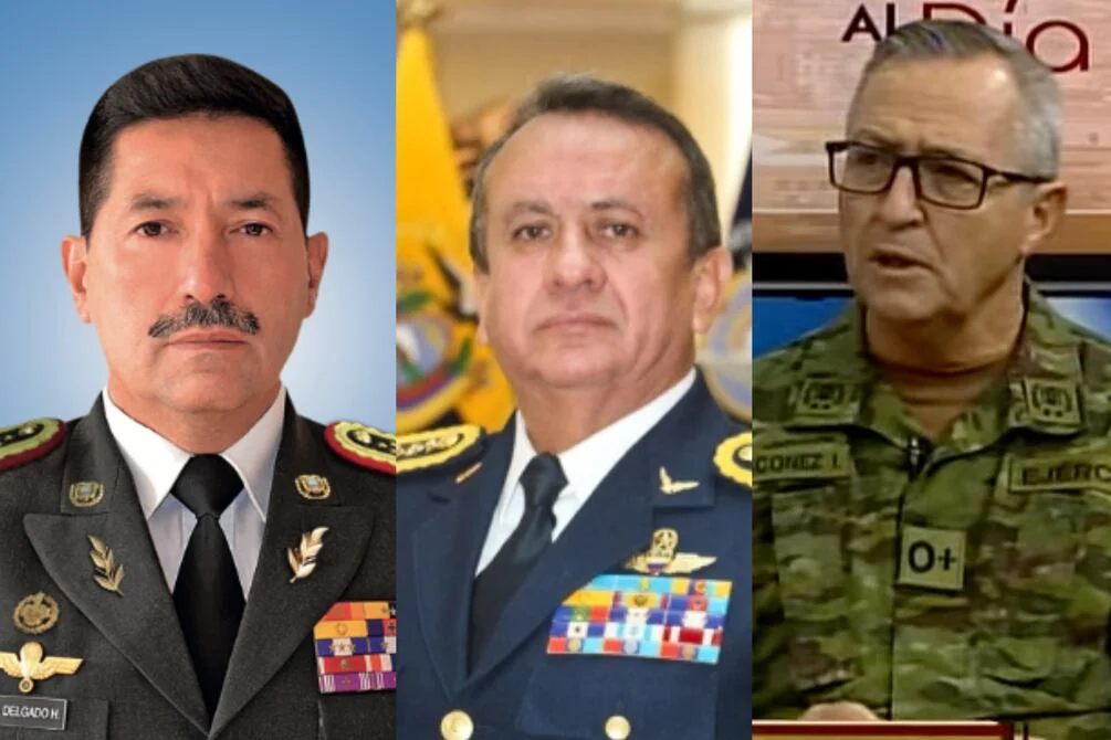 Estas son las nuevas autoridades del Comando Conjunto, Fuerza Terrestre,Naval y Aérea de las Fuerzas Armadas