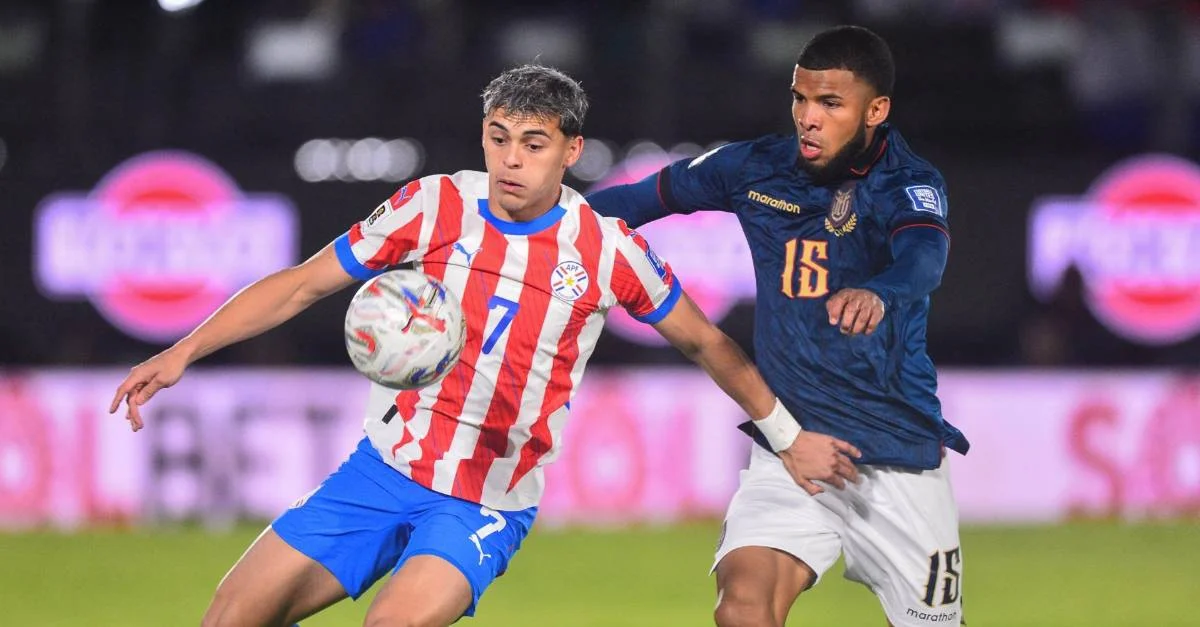 Paraguay empata con Ecuador por la fecha 17 de las Eliminatorias