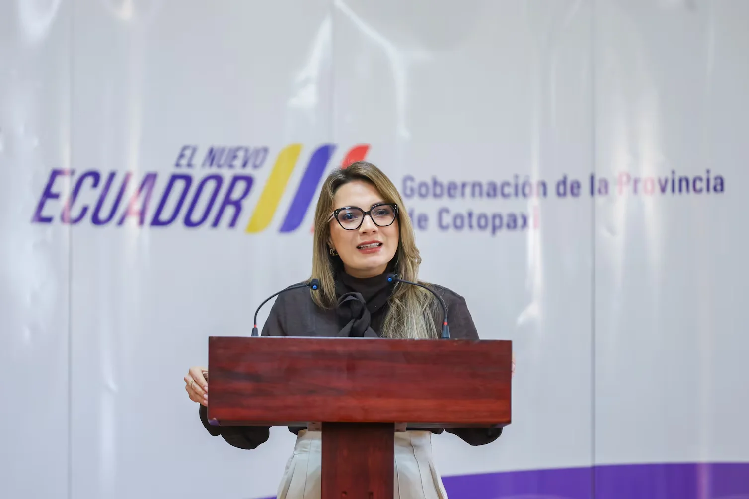 Daniel Noboa encabezó convoy atacado en Imbabura, confirma vocera del Gobierno