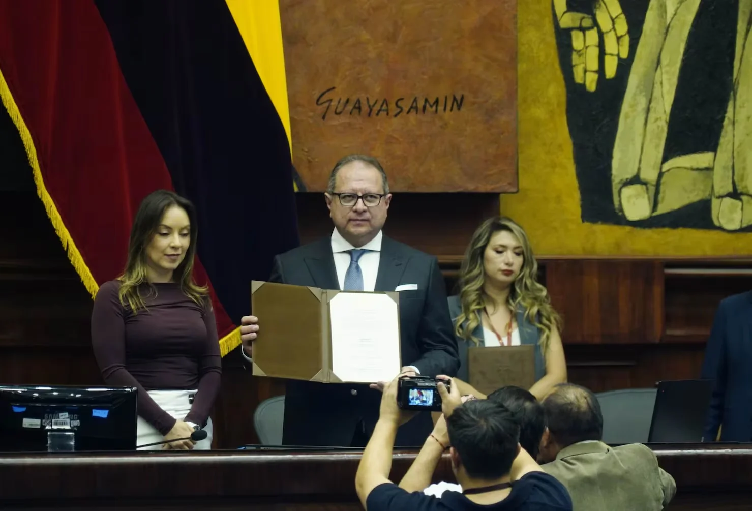 Fabián Fabara posesionado como vocal principal de la Judicatura en la Asamblea Nacional