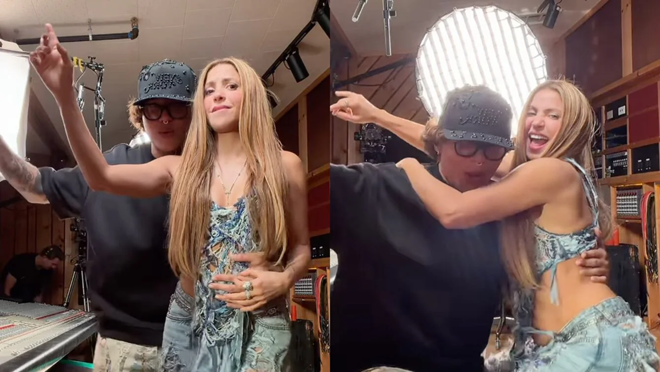 El video de Shakira y Beéle bailando en el estudio que enciende rumores de colaboración musical