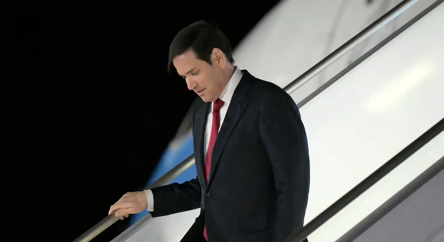 Marco Rubio previo a su reunión con Daniel Noboa