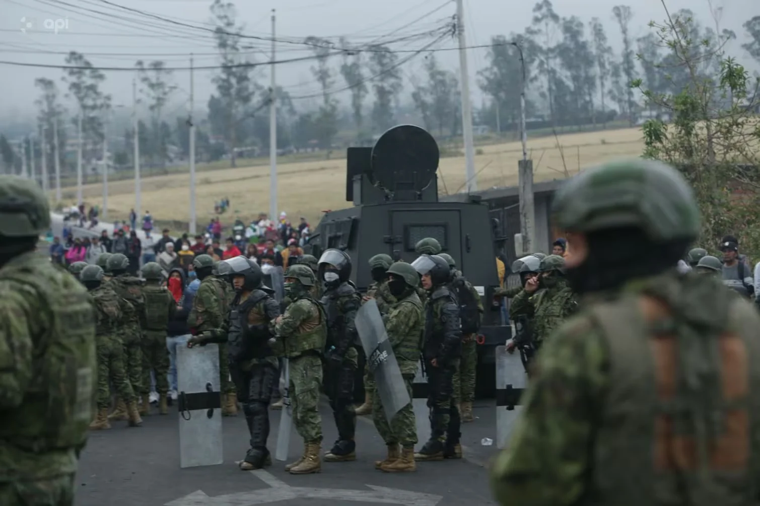 Ministro del Interior tras llegada del convoy a Ibarra: “Las fuerzas del orden se van a dedicar a aperturar todas las vías”