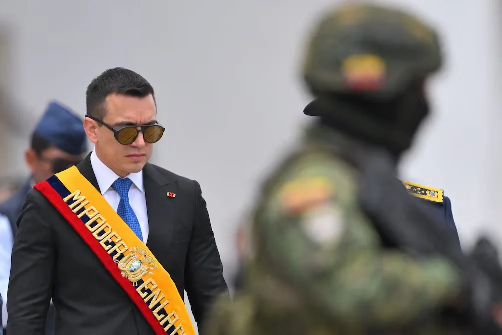 Presidente Daniel Noboa descarta base extranjera en isla Baltra, Galápagos
