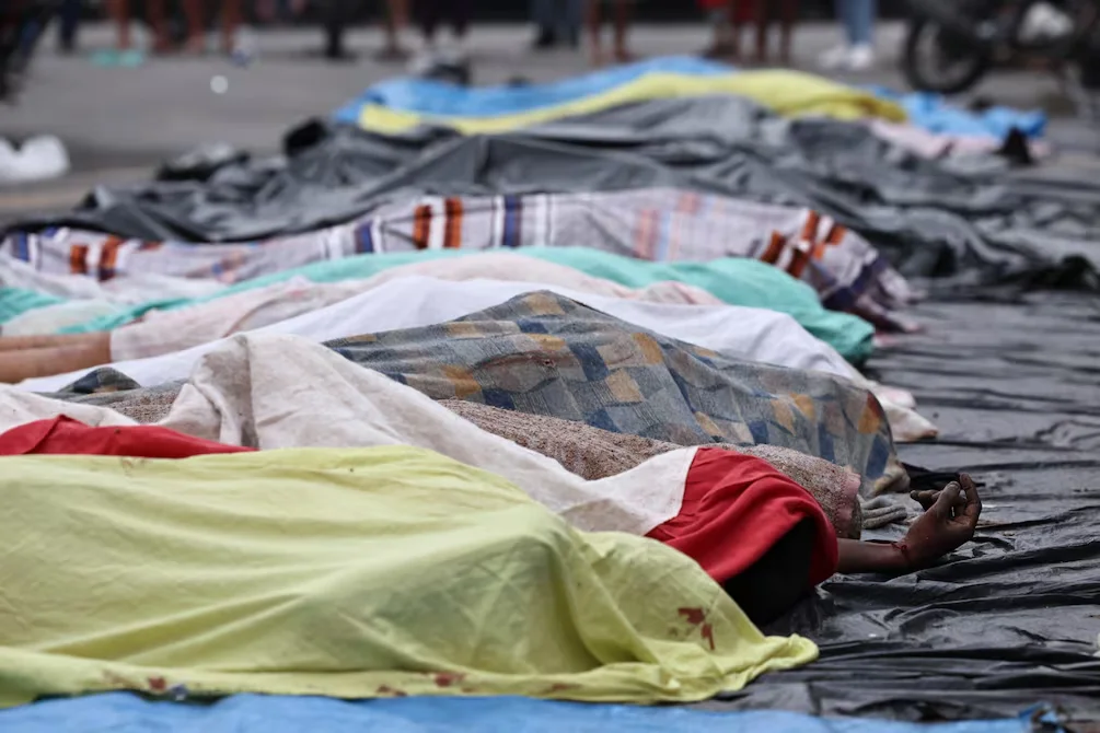 132 muertos en megaoperativo contra el narcotráfico en Río de Janeiro