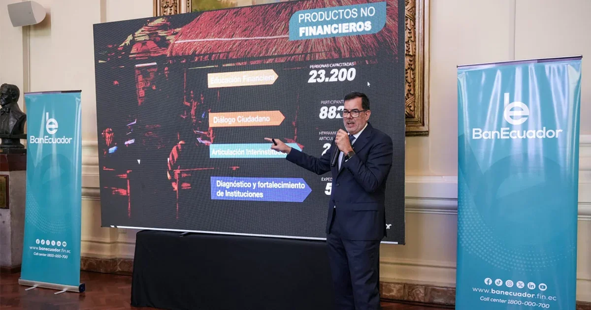 Imagen destacada: BanEcuador B.P. presenta resultados históricos y consolida una banca pública sólida,eficiente y al servicio del país