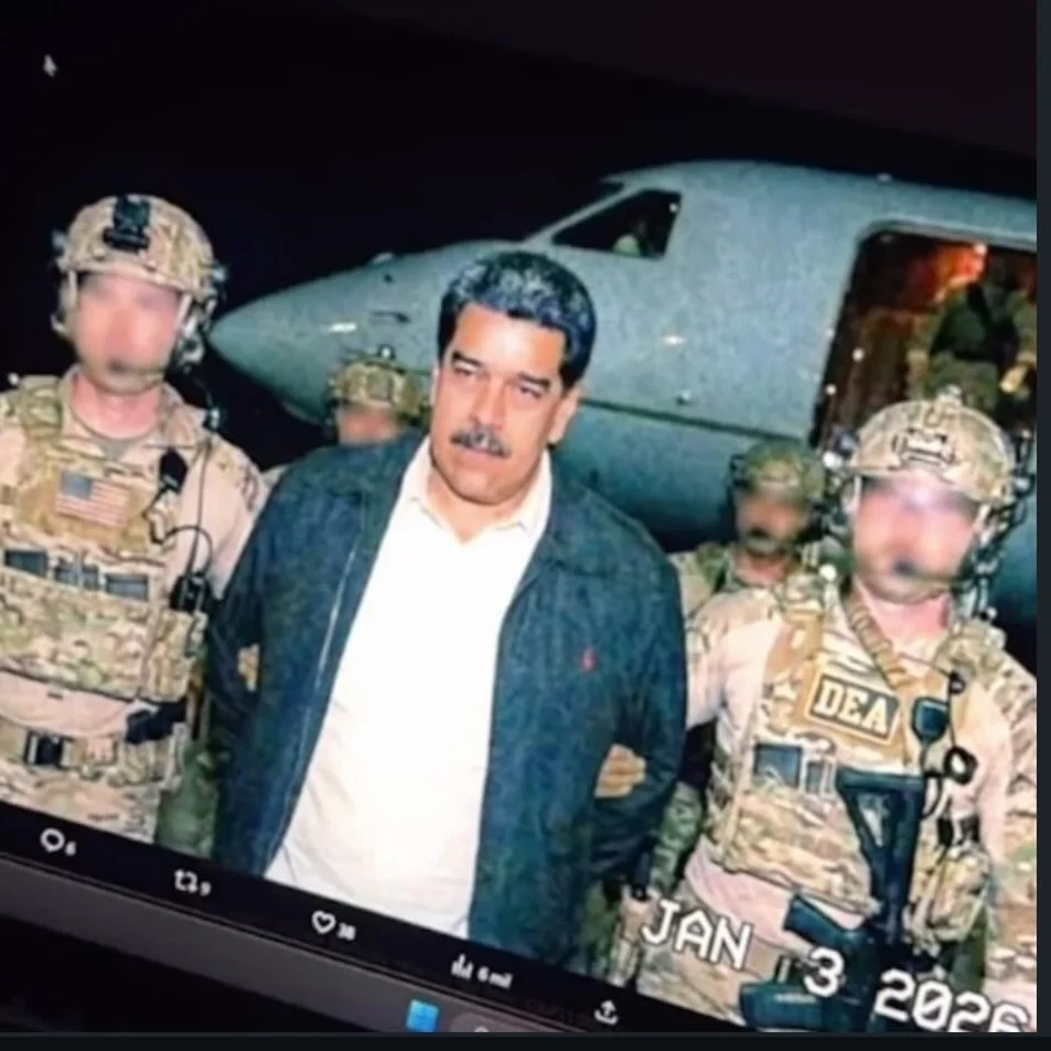 PRIMERA IMAGEN OFICIAL SOBRE LA SUPUESTA CAPTURA DE NICOLÁS MADURO