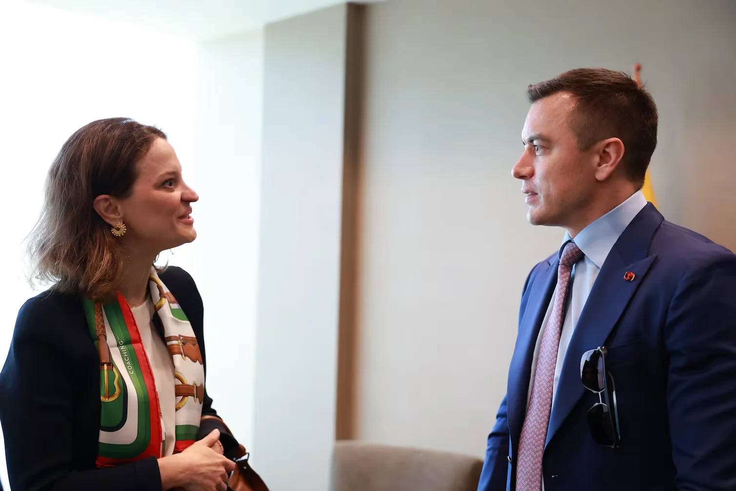 Imagen destacada: Daniel Noboa dialoga con vicepresidenta del Banco Mundial sobre respaldo a reformas económicas