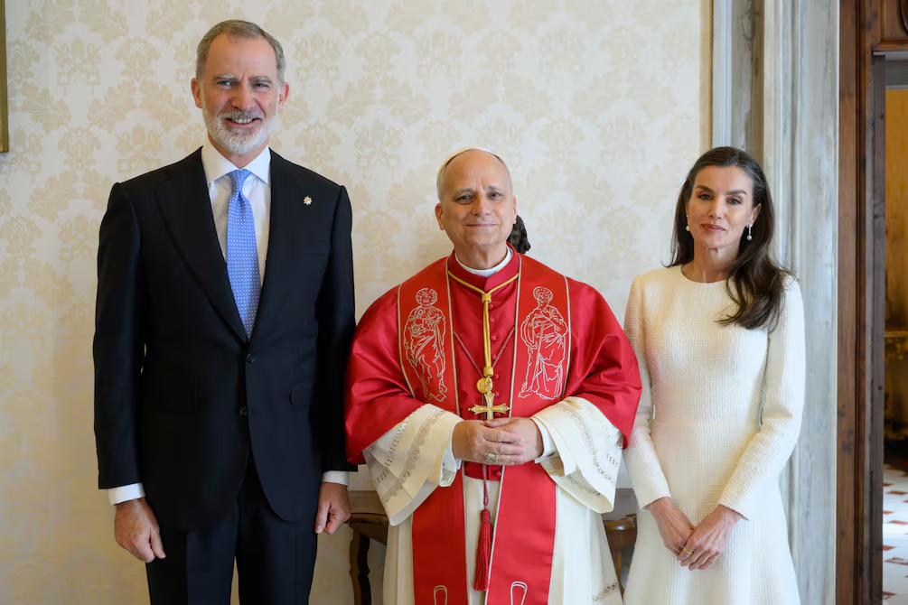 Reyes de España y el papa León XIV se reúnen en el Vaticano en un encuentro clave