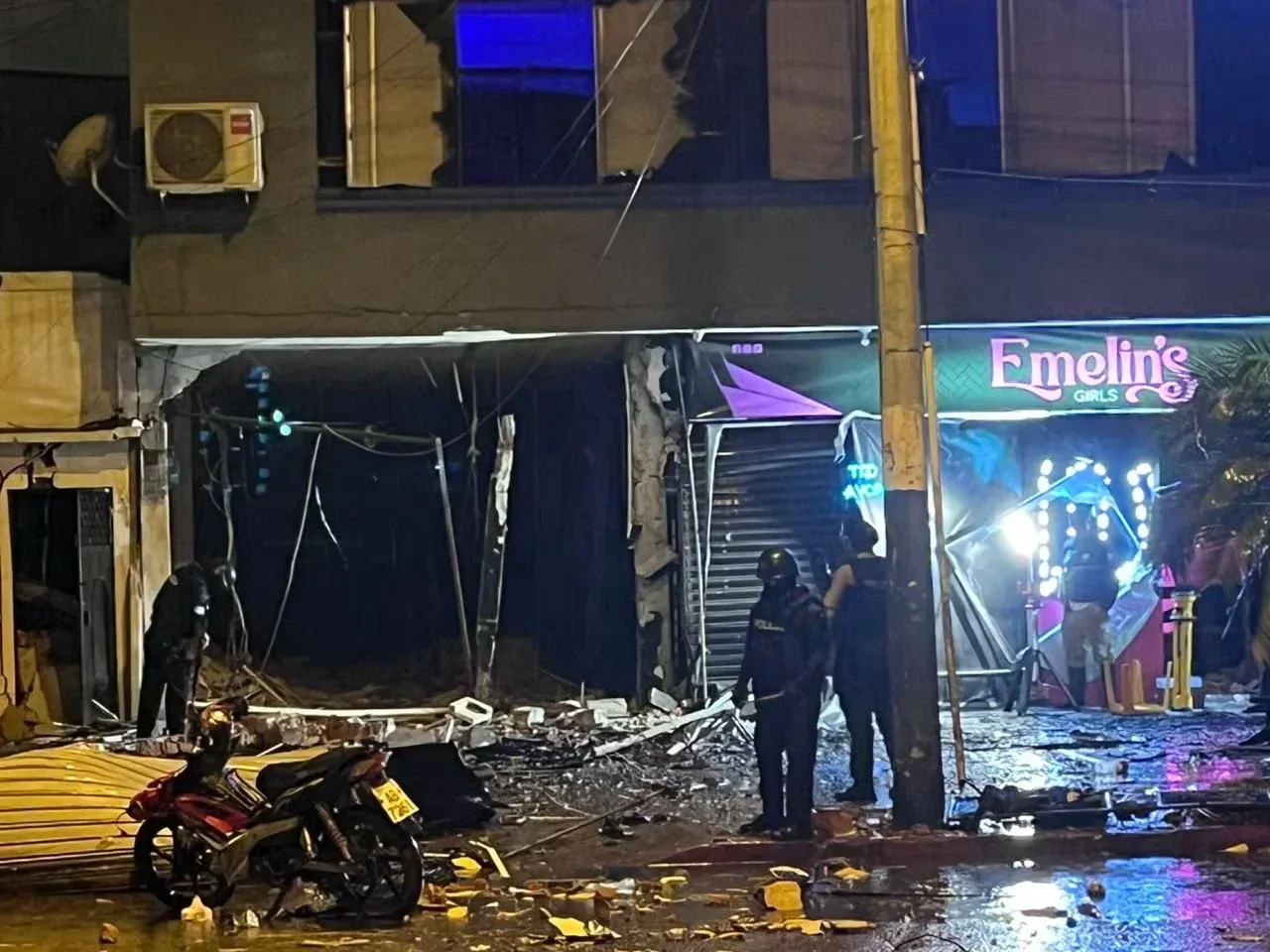 Imagen destacada: Cuatro heridos por atentado explosivo en discoteca de Machala
