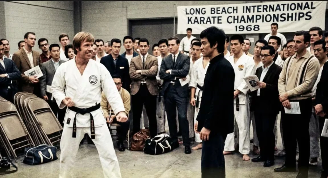 Imagen destacada: Chuck Norris y Bruce Lee: la pelea legendaria en ‘El furor del dragón’
