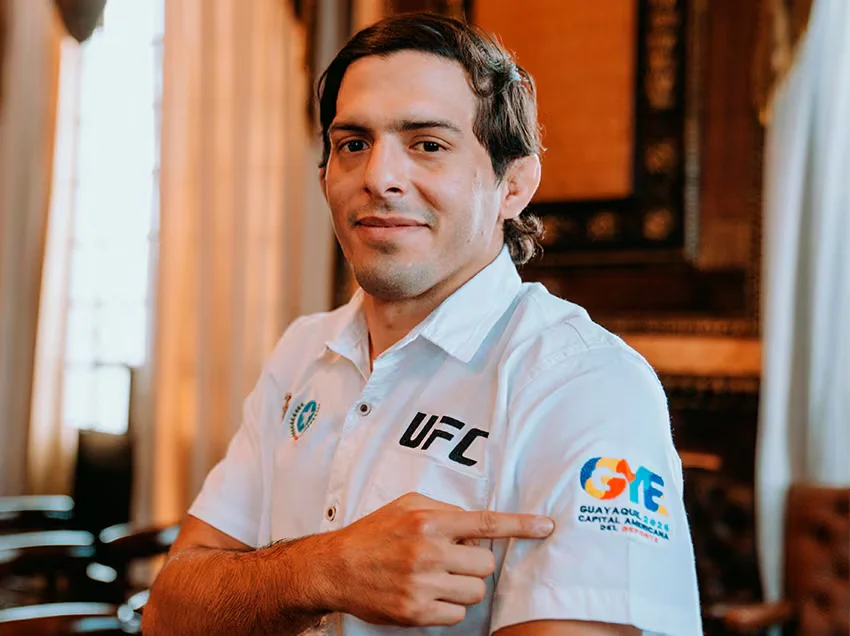 Imagen destacada: Adrián Luna debutará en la UFC el 25 de abril frente al británico Davey Grant