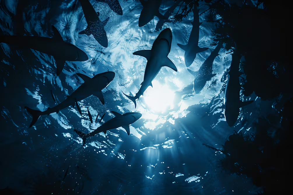 Hallazgo alarmante en el Caribe: detectan cocaína y cafeína en tiburones salvajes