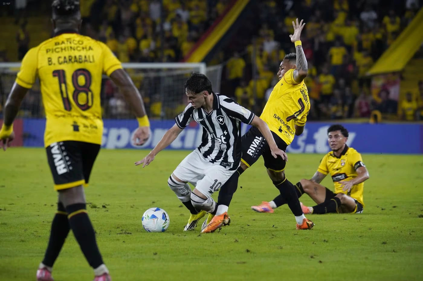 Imagen destacada: Posible alineación de Barcelona SC ante Botafogo por la Copa Libertadores 2026