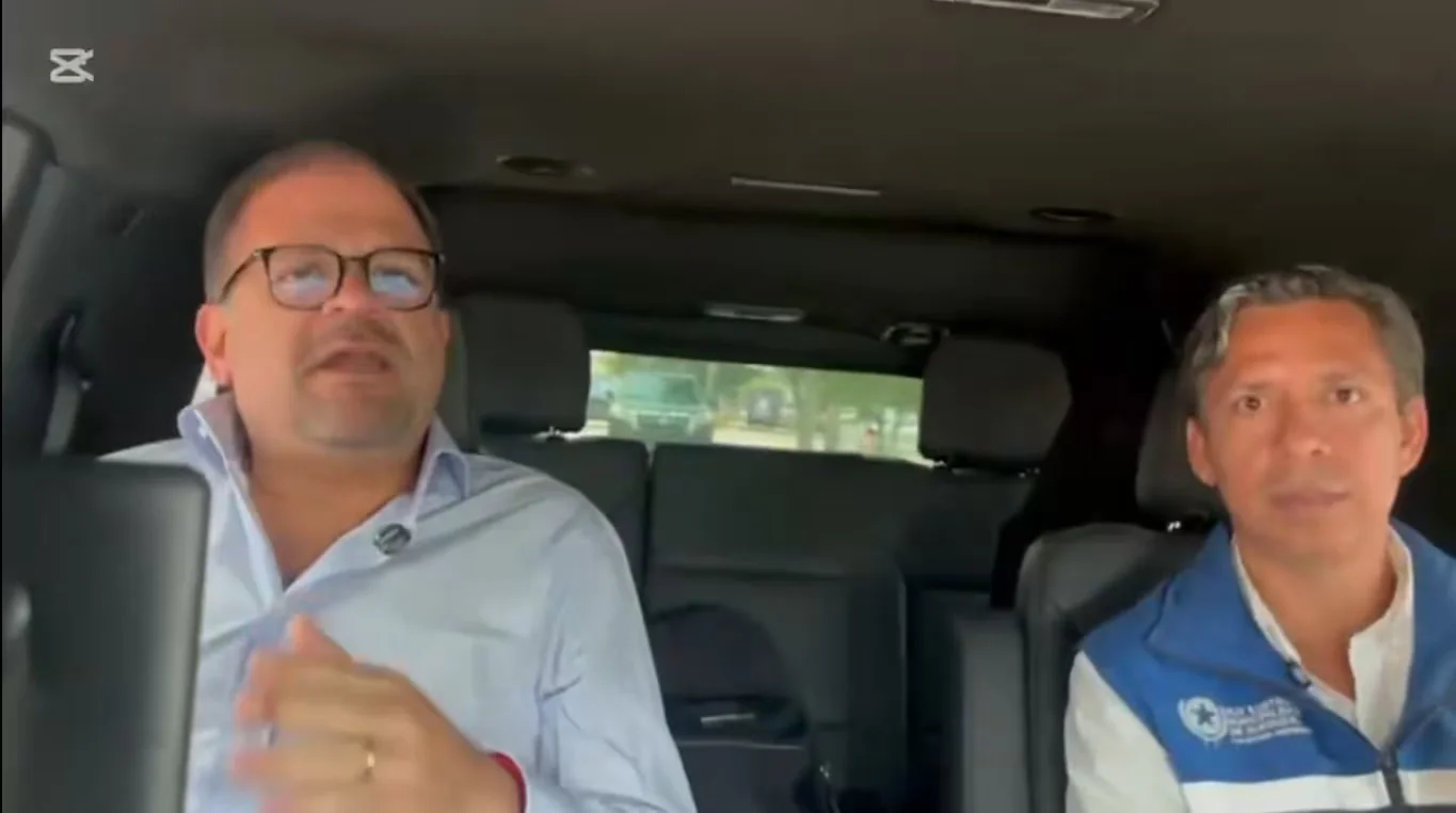 Imagen destacada: Ministro del Interior y Segura EP verifican despliegue de camionetas en Guayaquil