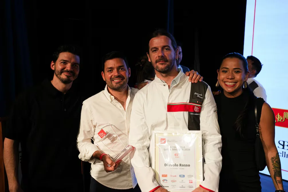 Ecuador entra al ranking 50 Top Pizza Latin America 2026 con Diavolo Rosso