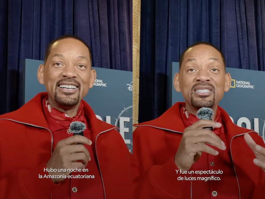 Will Smith vive un momento mágico con luciérnagas en la Amazonía ecuatoriana