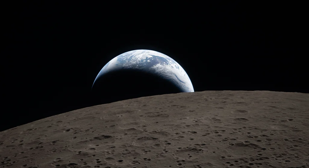 Imagen destacada: La Luna no es gris: la misión Artemis II revela sorprendentes colores en su superficie