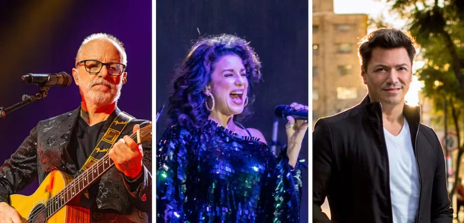 Alberto Plaza, Karina y Gustavo Lara en Despecho Fest: una noche de música y emociones