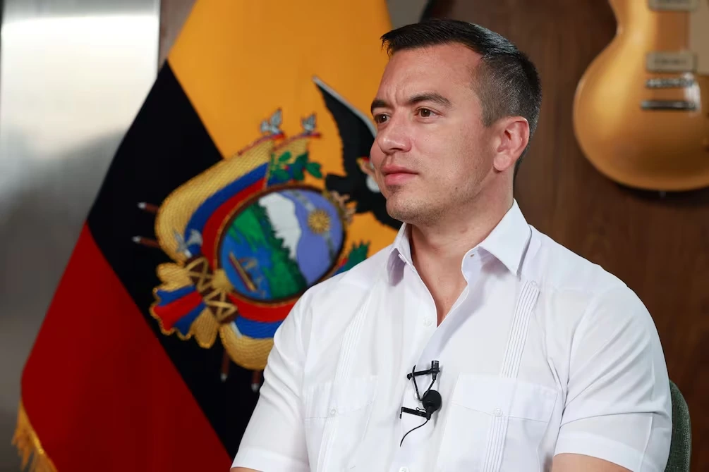 Daniel Noboa cuestiona discurso de crisis tras utilidades récord de los bancos en Ecuador