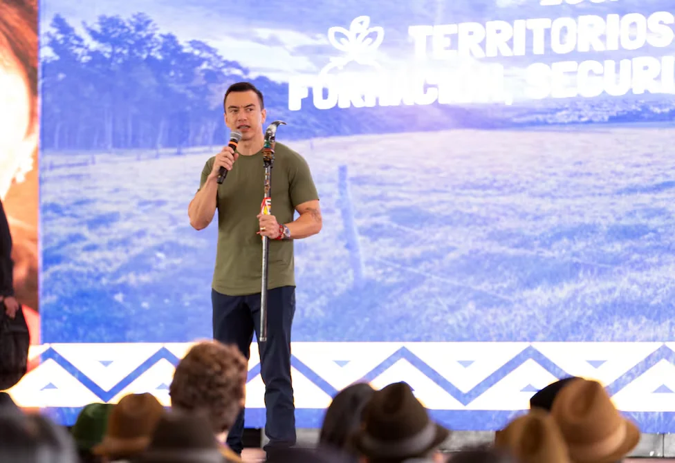 Presidente Daniel Noboa impulsa ‘El Gobierno a tu lado’ como nuevo modelo territorial