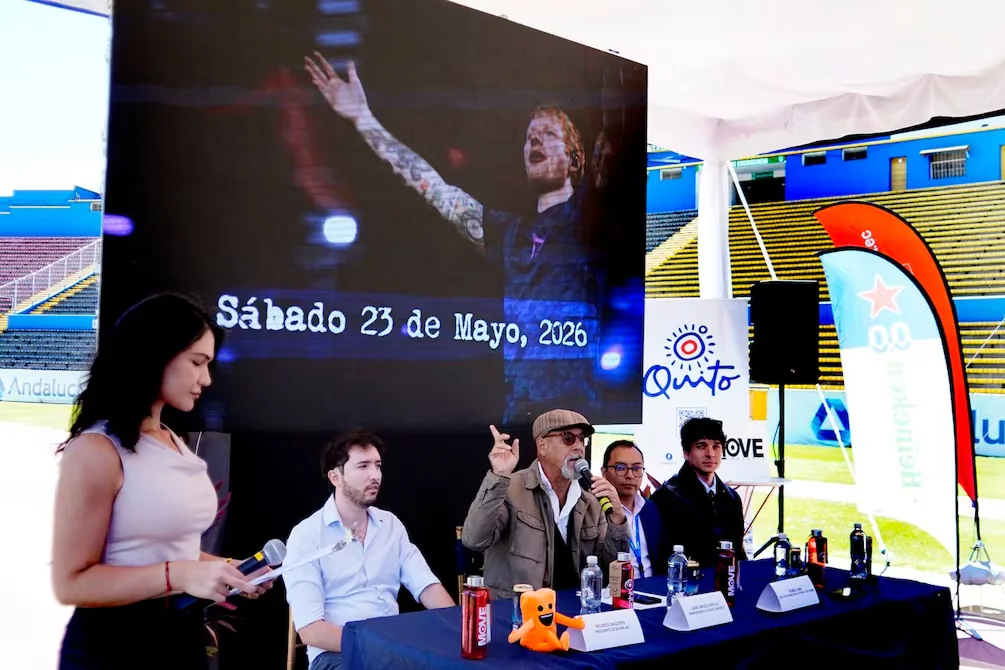 Ed Sheeran en Quito: detalles del ‘Loop Tour Concert’ en el Estadio Atahualpa