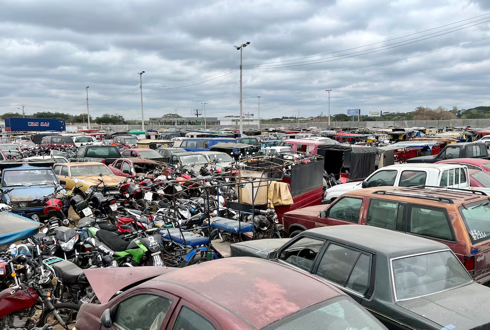 14 tricimotos y 594 motocicletas entran al nuevo proceso de chatarrización en Guayaquil
