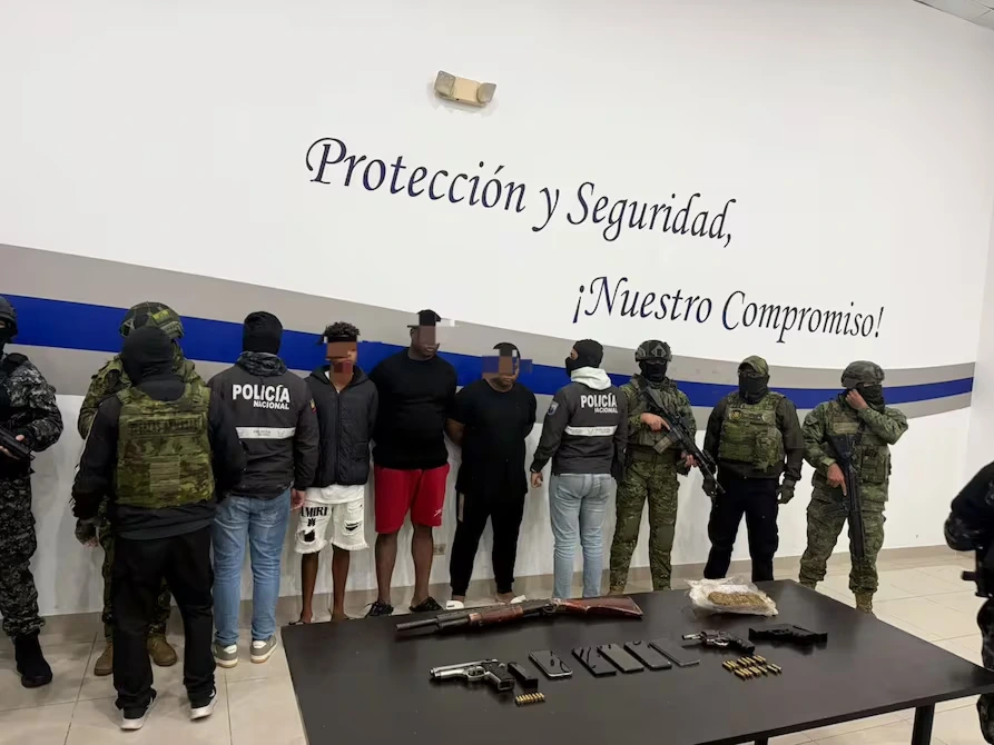 Caen tres presuntos integrantes de Los Tiguerones en operativo realizado en el norte de Quito