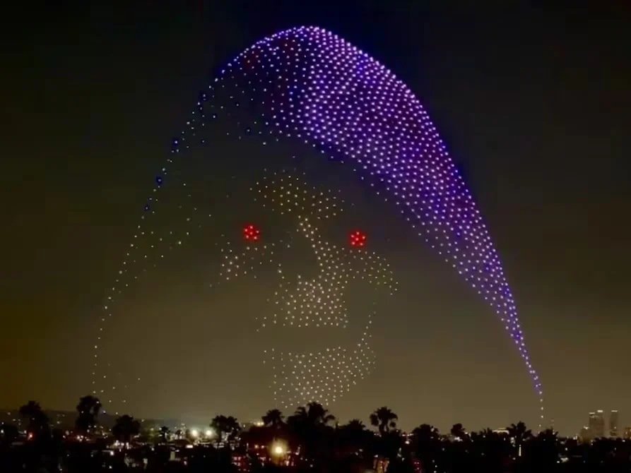 ‘Los amos del universo’ rompe récord Guinness con espectáculo de drones antes de su estreno