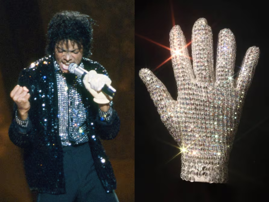Un guante de Michael Jackson usado en 1988 se vende por más de 113.000 euros en París